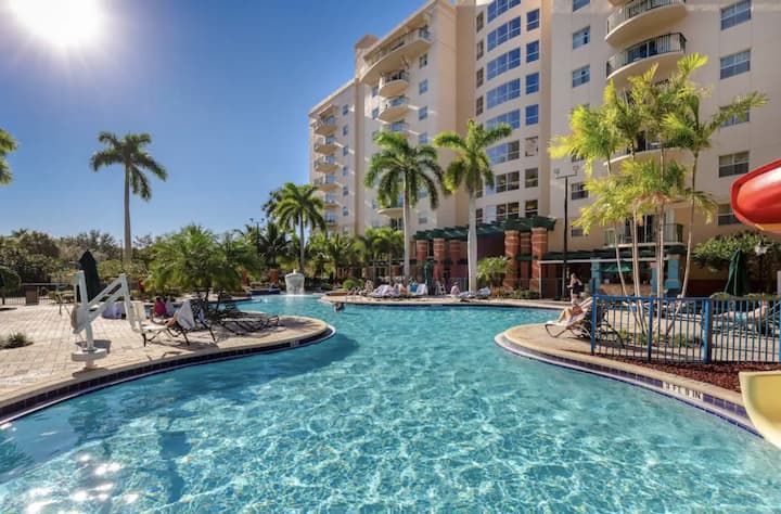 Wyndham Palm Aire -Pools, Gym, Beach Shuttle+more! - Coconut Creek