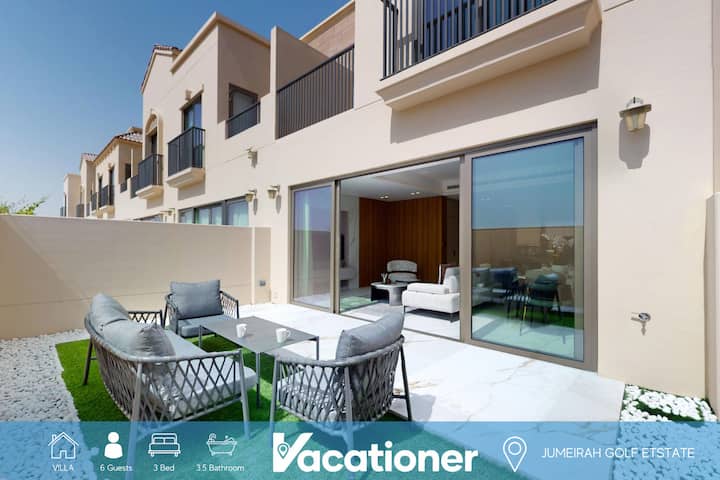 Jumeirah Golf Estate - Elegant Three Bed Villa - Dubai