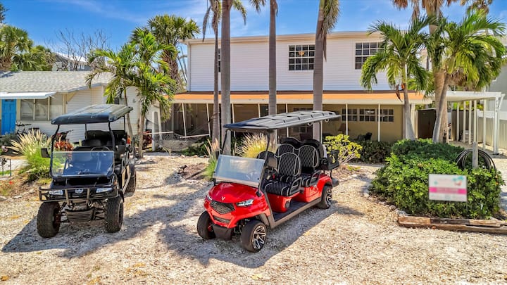 Breathe Inn-entire Duplex-golf Carts-anna Maria - Bradenton Beach, FL