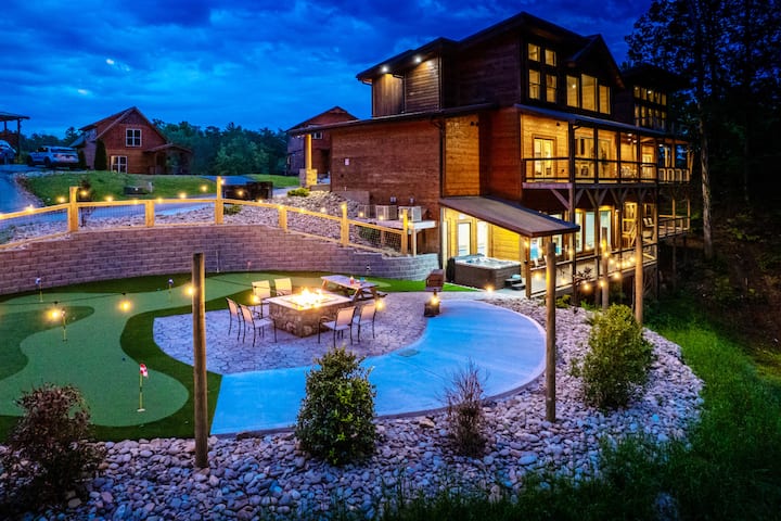 岐阜市★ナビTV★Bカメラ★片Pスラ★スマキー2個★Pスタート★AAC★ETC★ Indoor Pool | Hot Tub | Golf – Sierra Cascades - Cabins for Rent