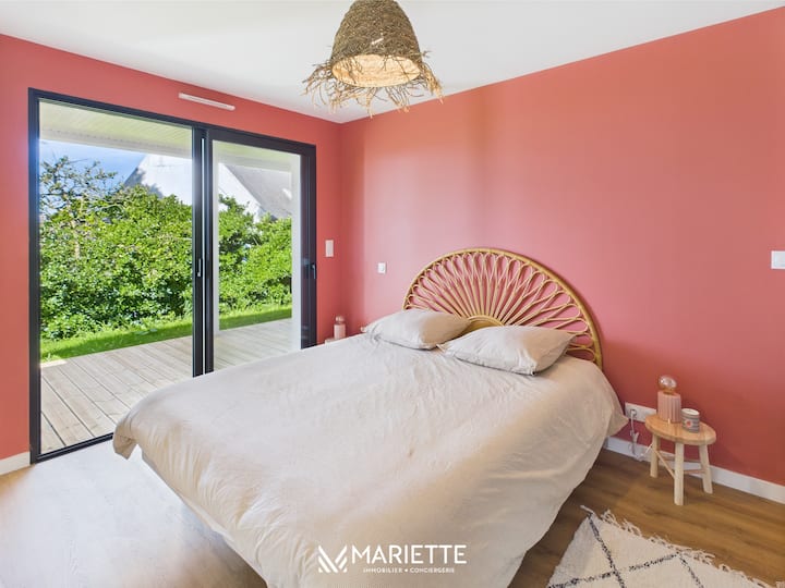 -Ty Caya- Belle Contemporaine Vue Mer - Névez