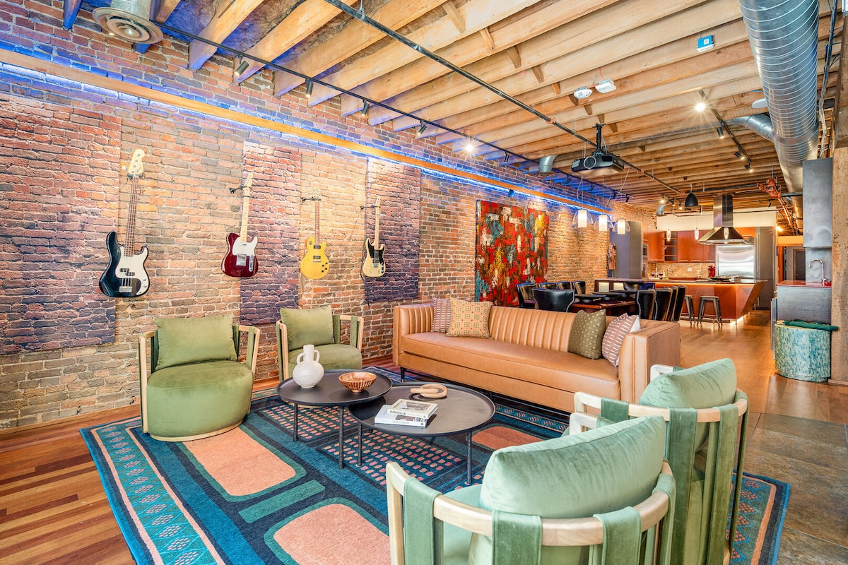JamLoft - Printers Alley - Walk to Broadway - Houses for Rent in