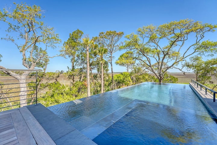 Brand New Ocean Park Luxury Home With Private Pool - Johns Island, SC
