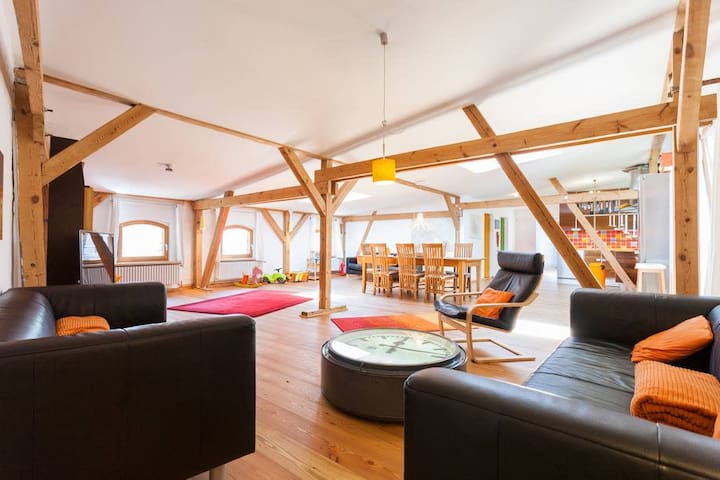 Horse Stable Hayloft