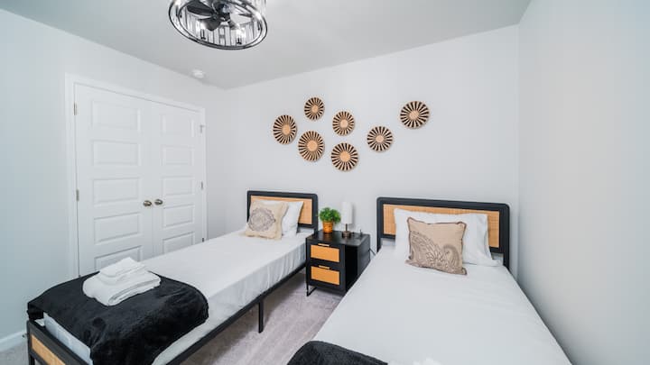 Double Twin Bedroom Coastal Style