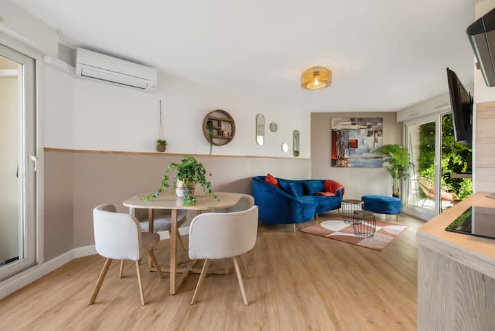 Marina Bay Appartement Rénové à 100 M De La Plage - Agde