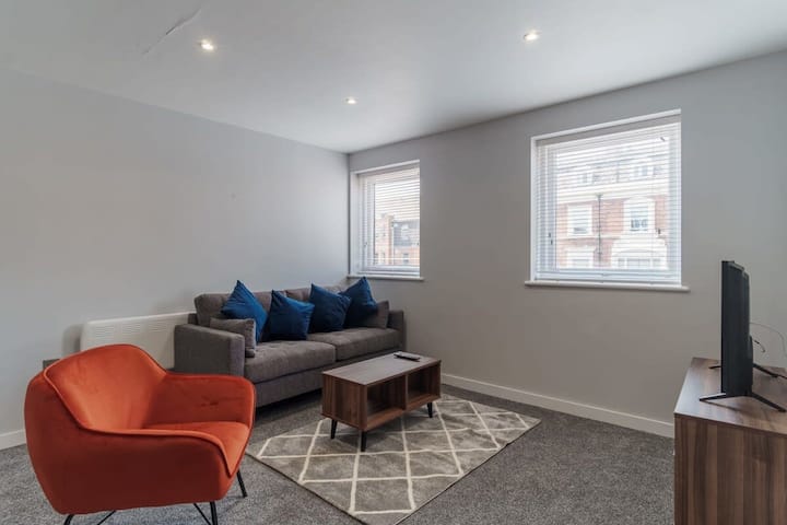 Liverpool Canning 2br Apartment Smart Tv Open Plan - Birkenhead