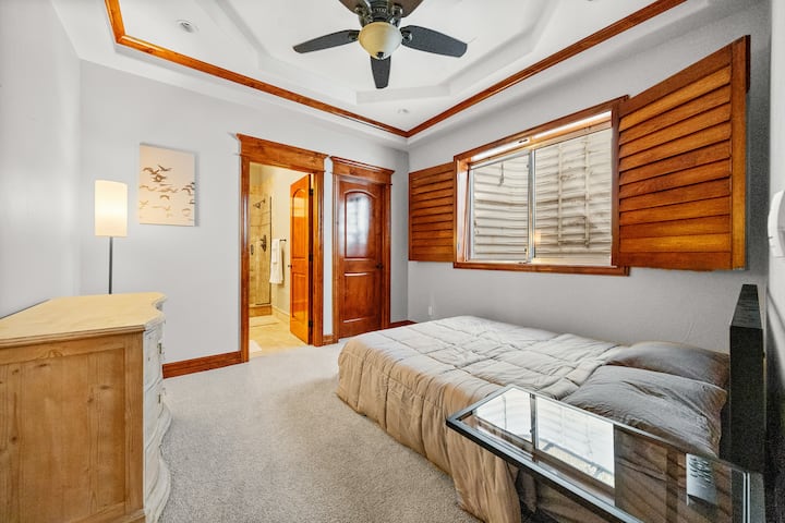 Basement Queen suite