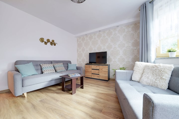 Os. Podgórze 1e Wooden And Grey Apartment |Parking - Szklarska Poręba