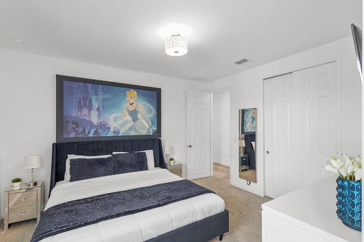 Segundo piso, salón de baile de Cenicienta, 1 cama tamaño king