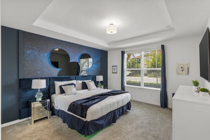 1er piso (Suite principal) Habitación de Mickey 1 cama tamaño king 
