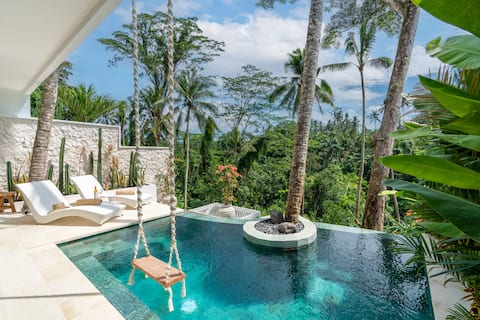 Private Pool Sanctuary • Ubud 1br Villa • Serene J