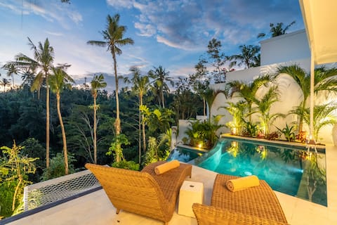 Private Pool Retreat • Ubud 1br Villa • Idyllic Ju