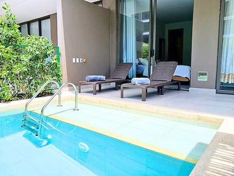 Luxurious Apartment, Private Pool and beach access