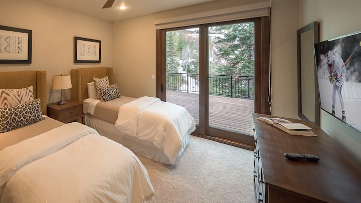 Dormitorio 4, nivel inferior - 2 camas individuales