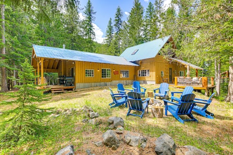 Riverside Cabin on 9 Acres in Montana