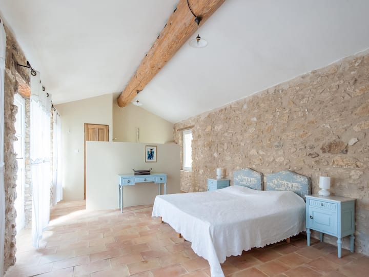 Villa à Saignon Avec Piscine Et Vue - Apt