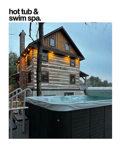 Cozy Oak & Ember Lodge