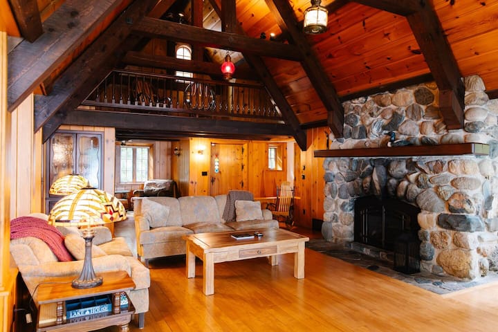 Luxury Lake Belle Taine Retreat With Sauna & Beach - Nevis, MN
