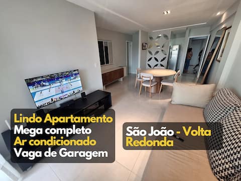 Modern Apartment Air Garage 2 bedrooms São João Volta Redonda