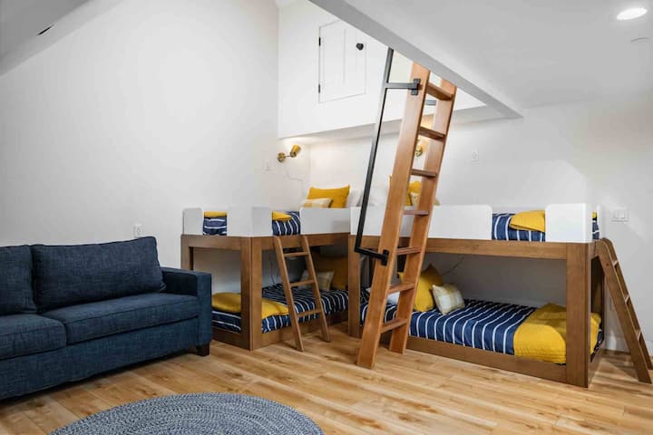 Våningsrummet är ett perfekt ställe för barn och barn i hjärtat!