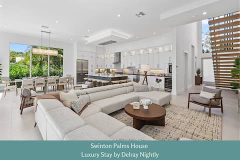 37 Luxury Villa + Pool | Steps to Ave | Sleeps 14