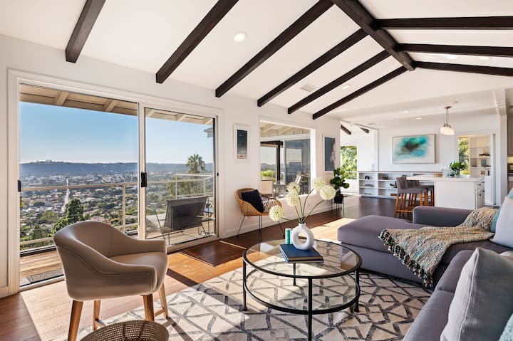 Amazing Ocean, Island, And City Views From Contemporary Home! - Santa Barbara, CA