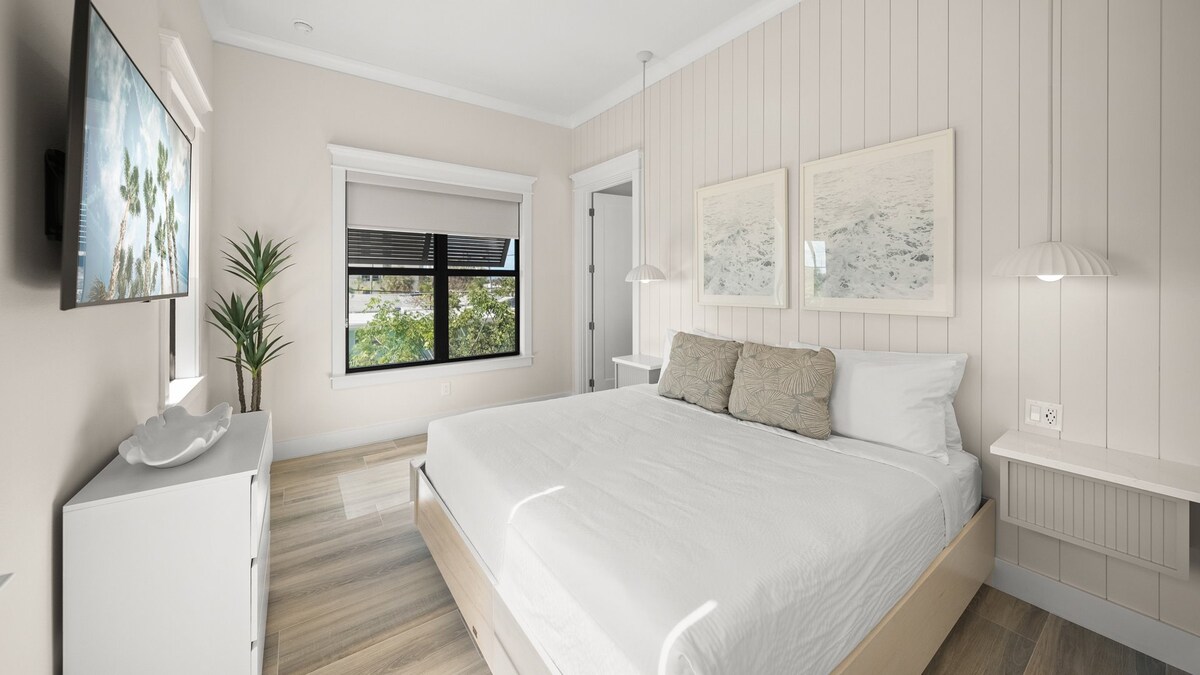 5 miegamasis - karališko dydžio lova ir vonios kambarys