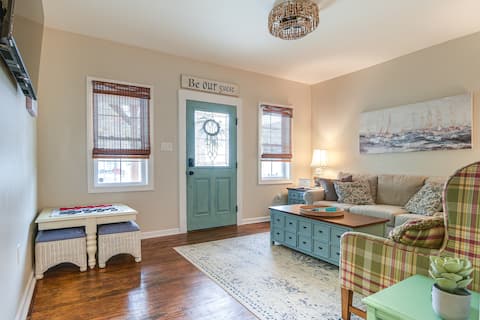 Walk to Town & River: Charming Home in North East!