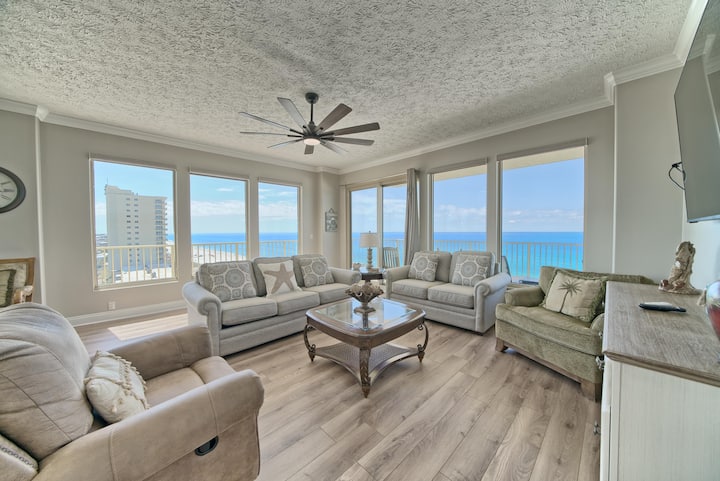 Gulf Crest Unit 901: Upgraded 3-bedroom Haven! - Panama City Beach, FL