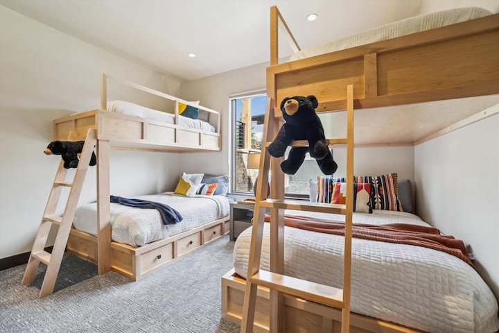Habitación con literas - Chateau Breck - Alquiler vacacional en Breckenridge