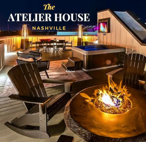 Artist Retreat: Hot Tub | Skyline View | Game Room