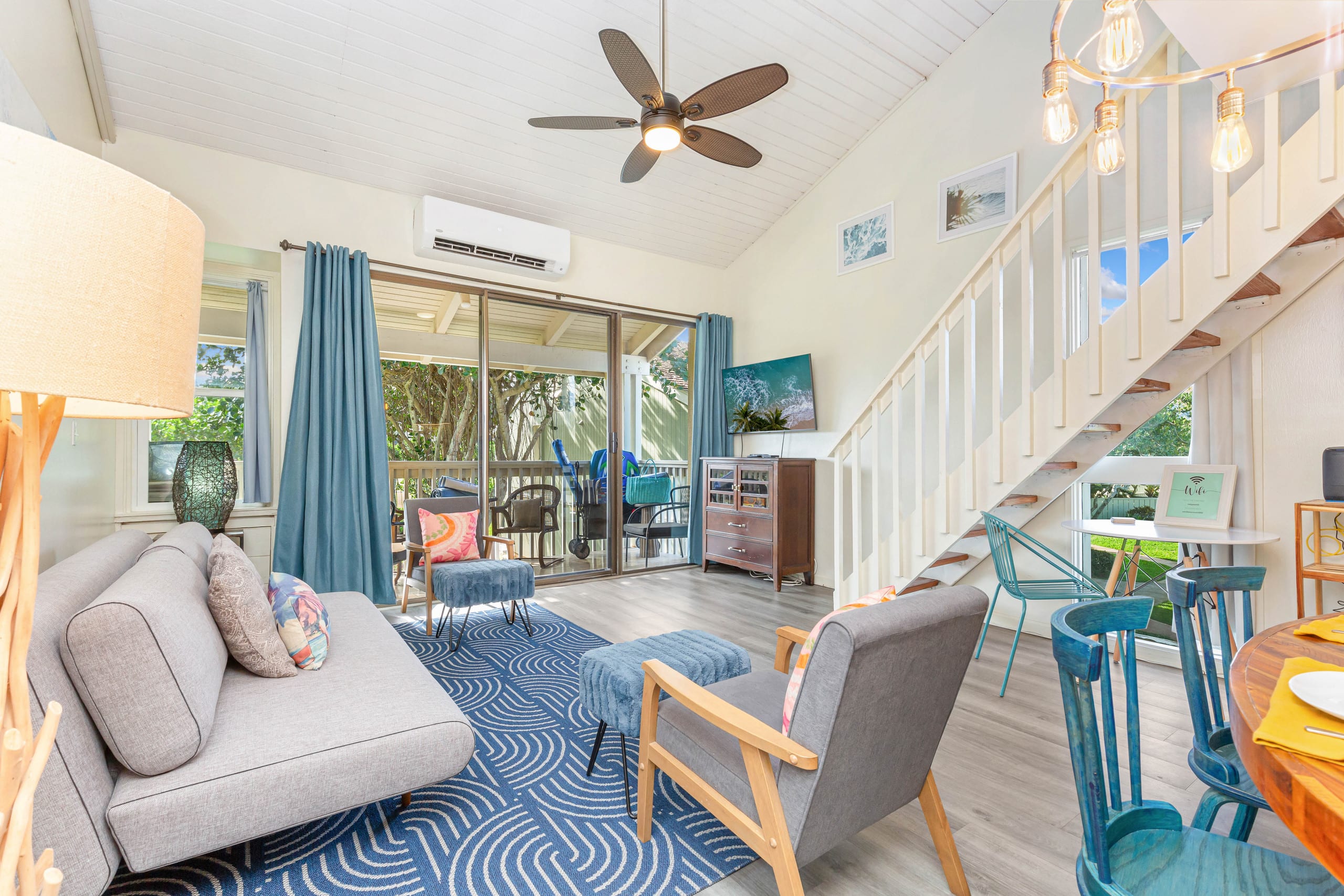 Natural Light End Unit Kuilima East Steps to Pool- - Image 8