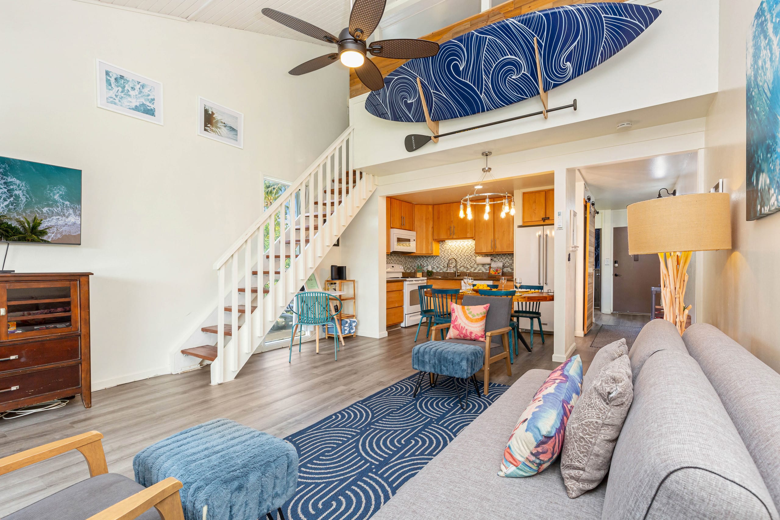 Natural Light End Unit Kuilima East Steps to Pool- - Image 3