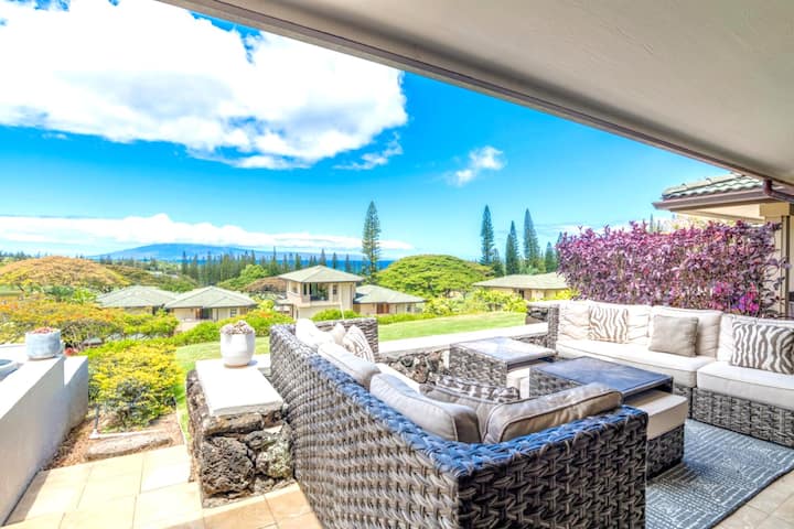 Kapalua Golf Villa Golf View 4 BR | ML-1127 by KBM