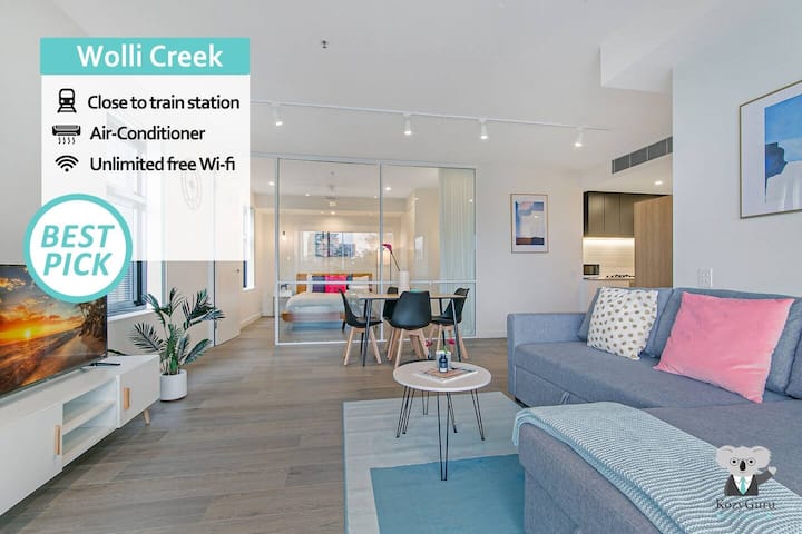 Kozyguru | Wolli Creek | Kozy 1 Bed Apt - Penshurst
