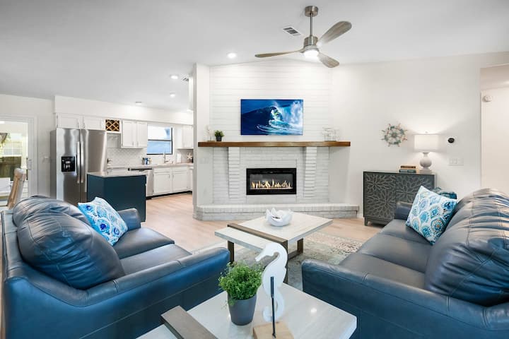 3br Coastal Home Near Beach W/ Fire Pit - St. Augustine Beach, FL