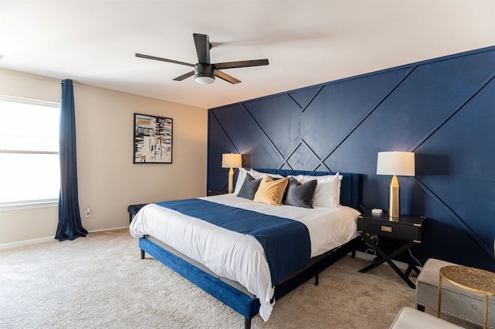 The second king suite offers plush bedding, a private bath, and the ultimate in comfort.