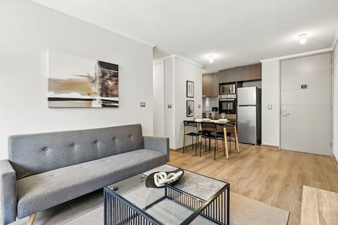 Equipped and modern apartment with A/C