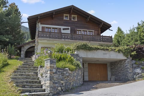 Sauna, nature & private parking - Vercorin, 10 people