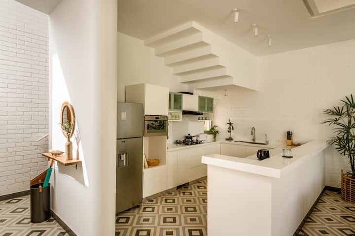 Fully equipped kitchen