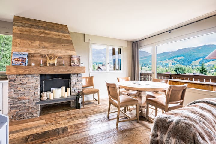 Appartement Ski-in/ski-out Avec Piscine à Megève - Megève