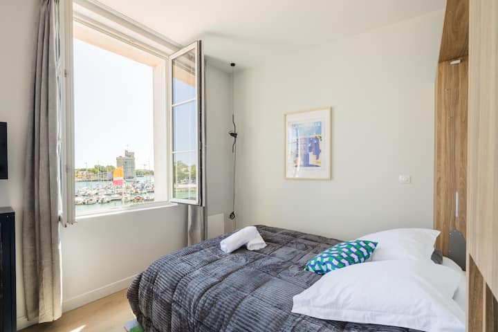 Appartement Chic Vue Imprenable Sur Le Vieux Port - La Rochelle