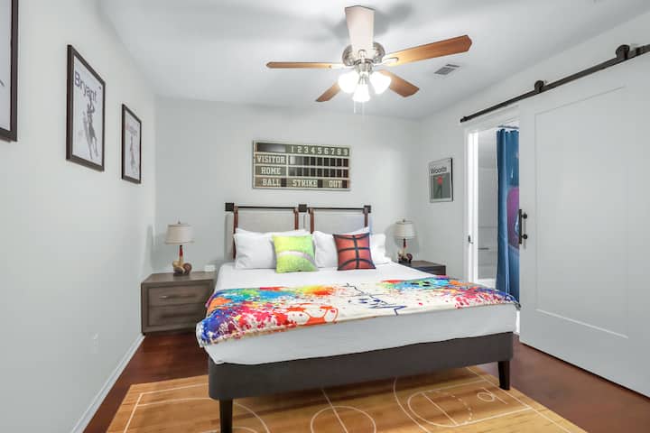 Bedroom 2 with a king bed