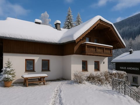 Charming ski-in/ski-out country house with sauna