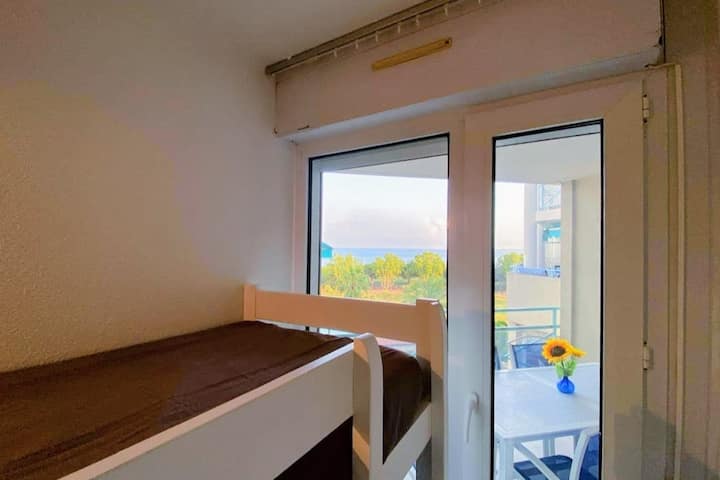 Deuxieme chambre avec 2 lits superposés