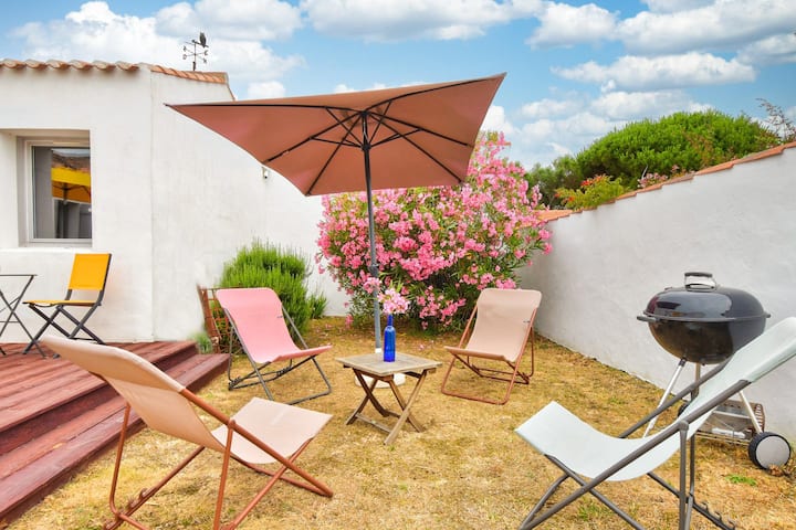 700 M De La Plage, Jardin, Maison Pour 7 - La Guérinière