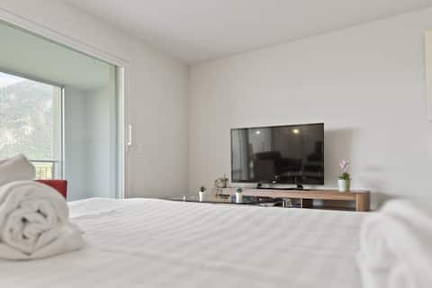 Thermal Relaxation in Saillon close to the baths, sleeps 4