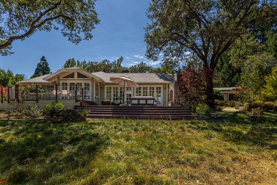 A Craftsman house on ten acres with a Japanese teahouse, Sebastopol, California, United States, photo 8 of 10