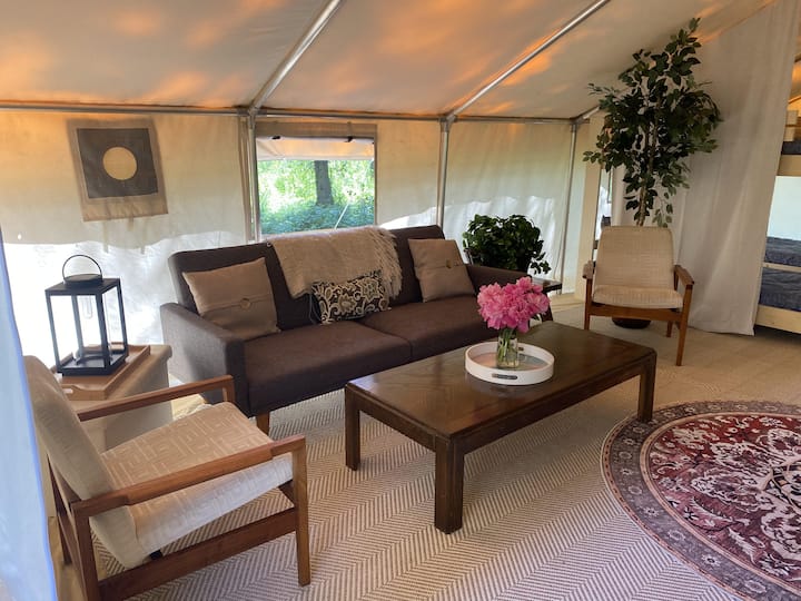 Wild Rose Glamping Tent - Alberta